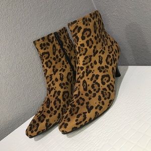 Womens Faux Suede Booties